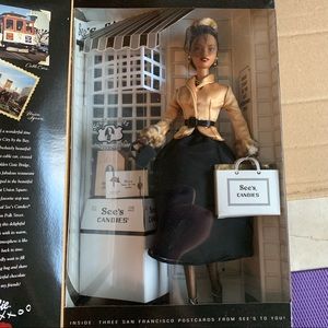 NIB See’s Candy Barbie NEVER OPENED